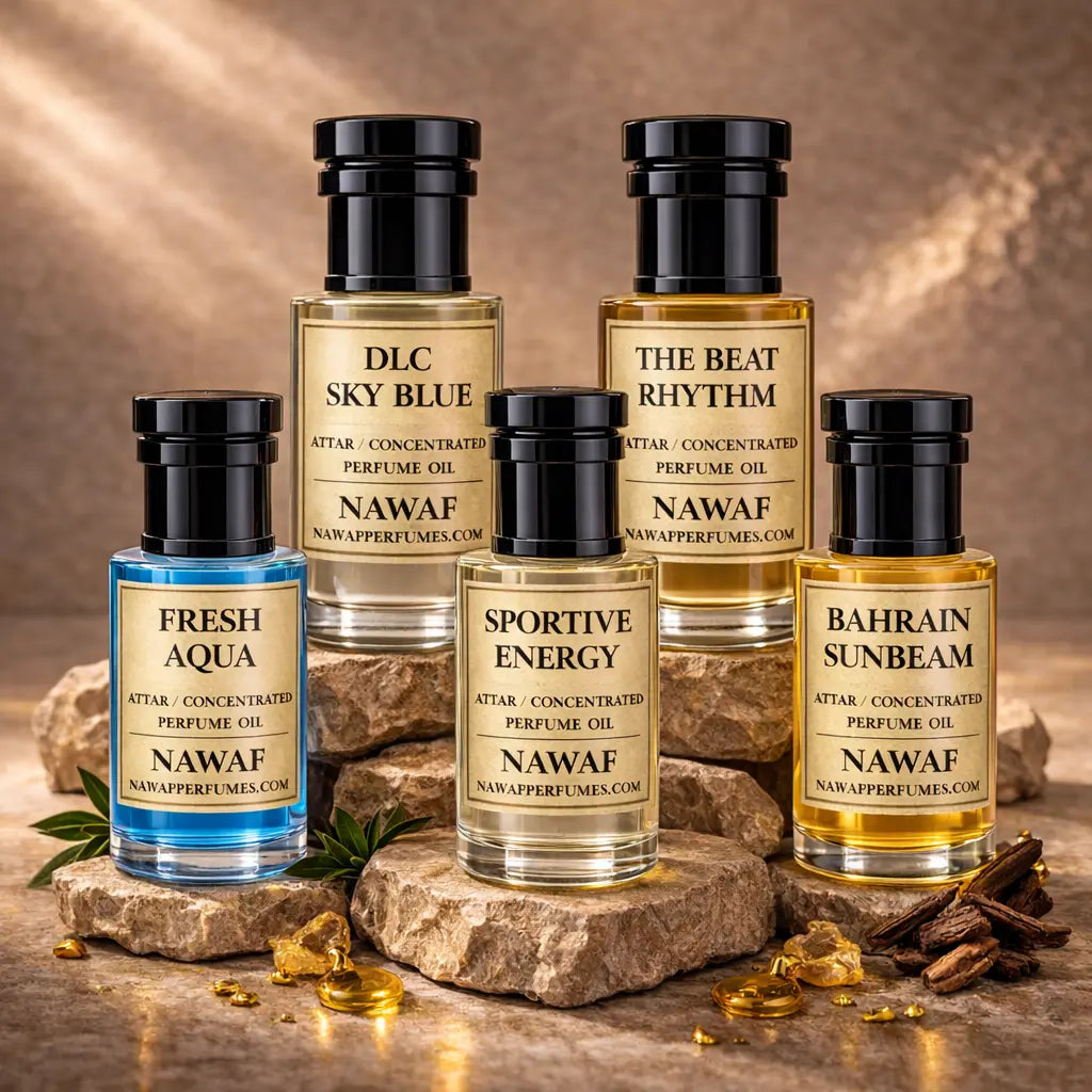 Fresh Attar Collection – 5 Piece Set