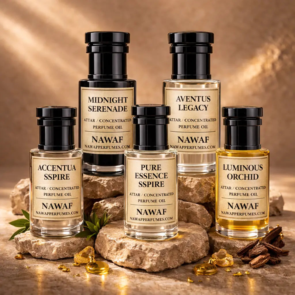 Luxury Attar Collection – 5 Piece Set
