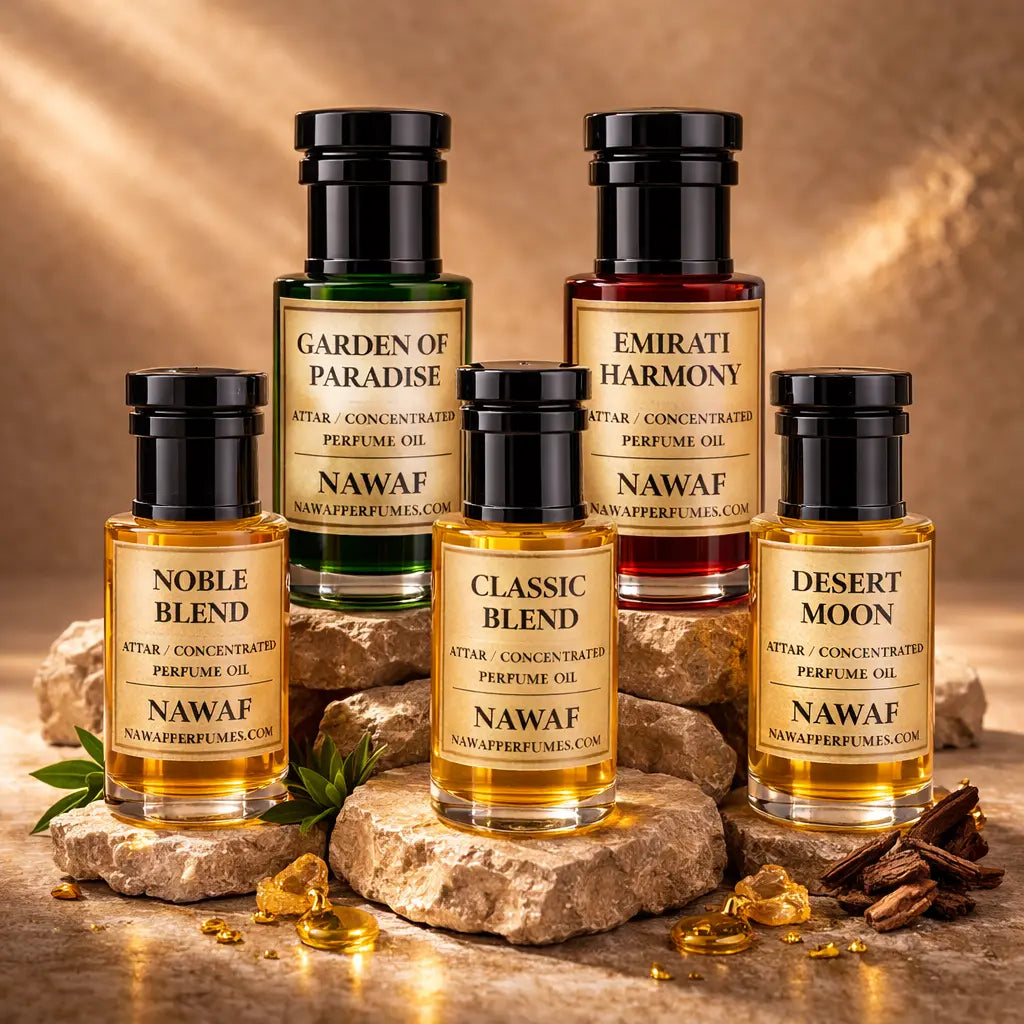 Arabic Attar Collection – 5 Piece Set