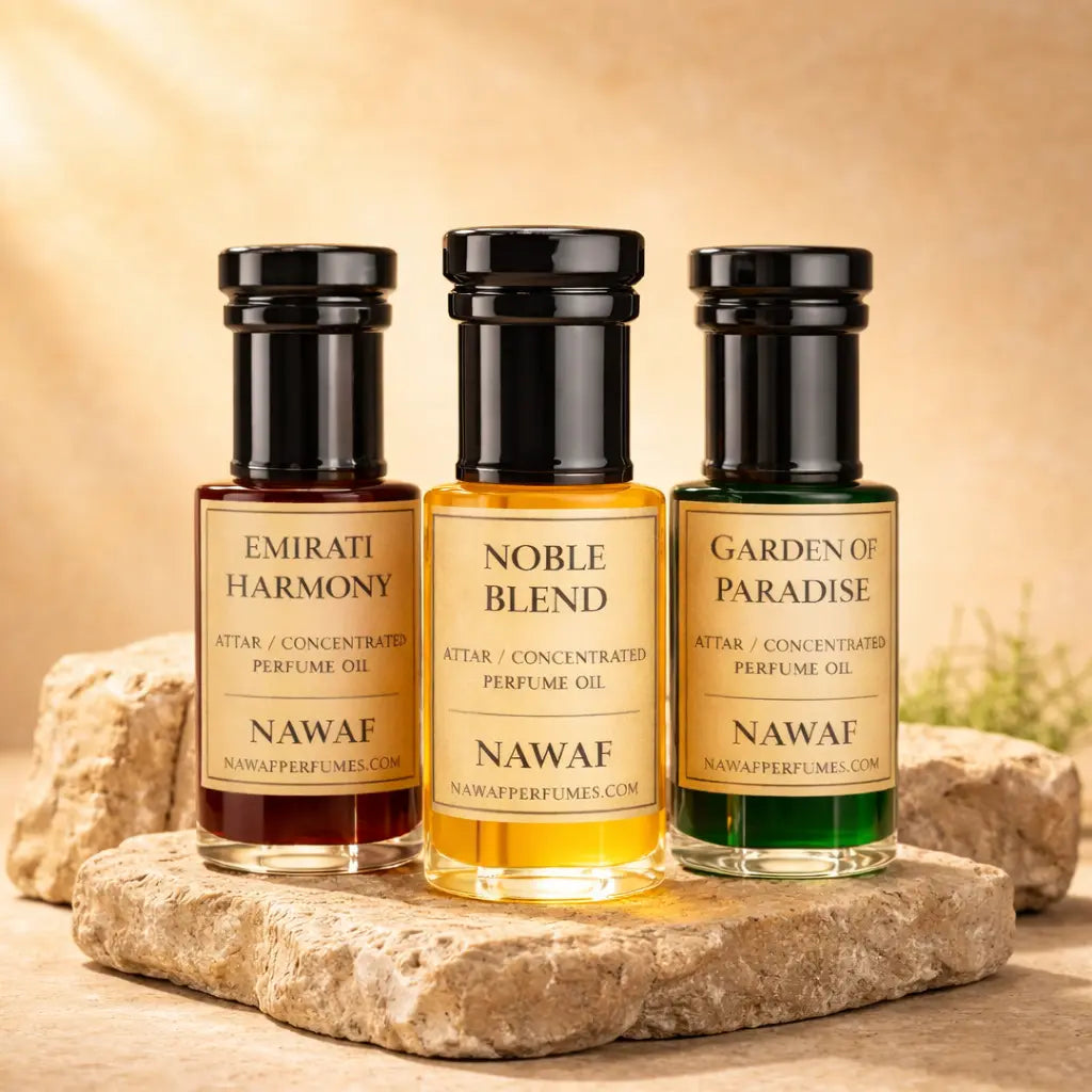 Arabic Attar Collection – 3 Piece Set