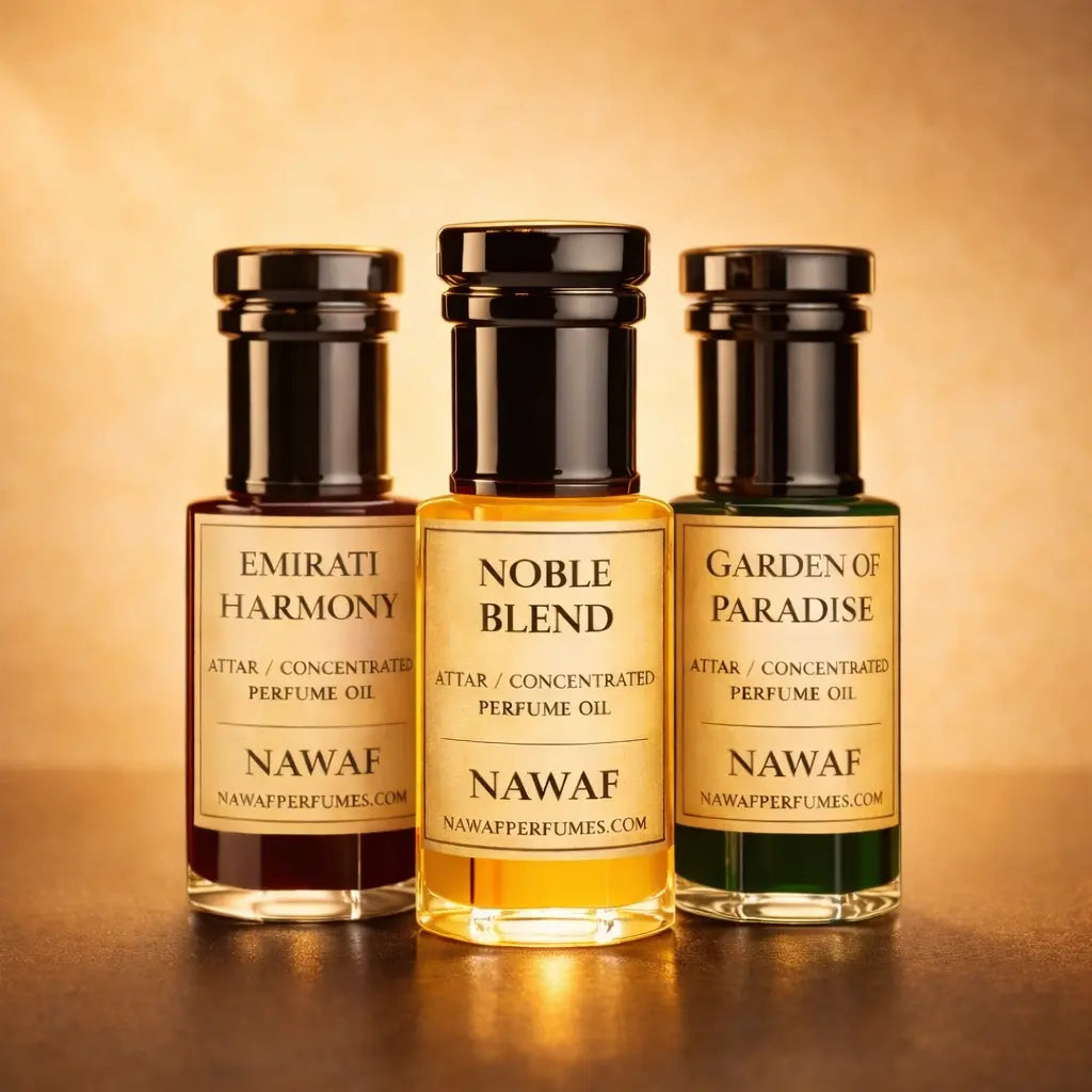Arabic Attar Collection – 3 Piece Set