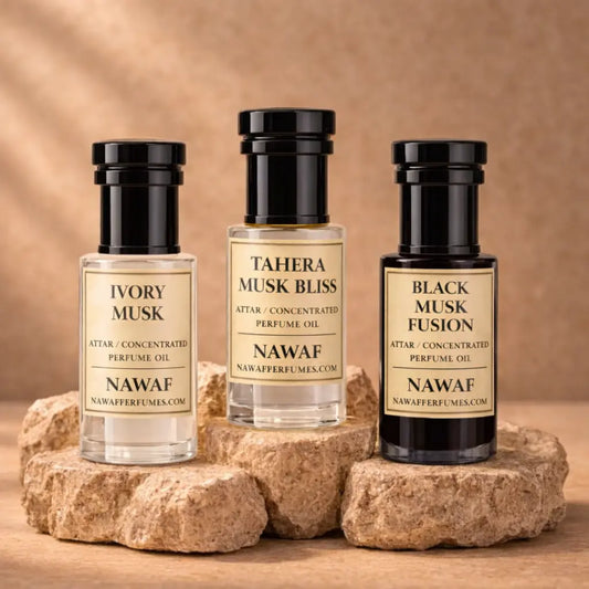 Musk Attar Collection – 3 Piece Set