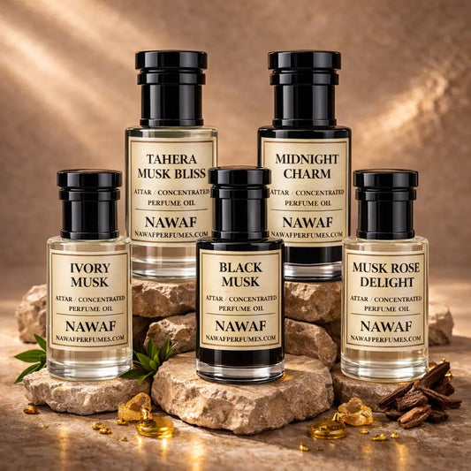 Musk Attar Collection – 5 Piece Set