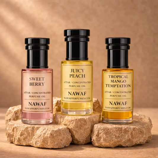 Sweet Attar Collection – 3 Piece Set